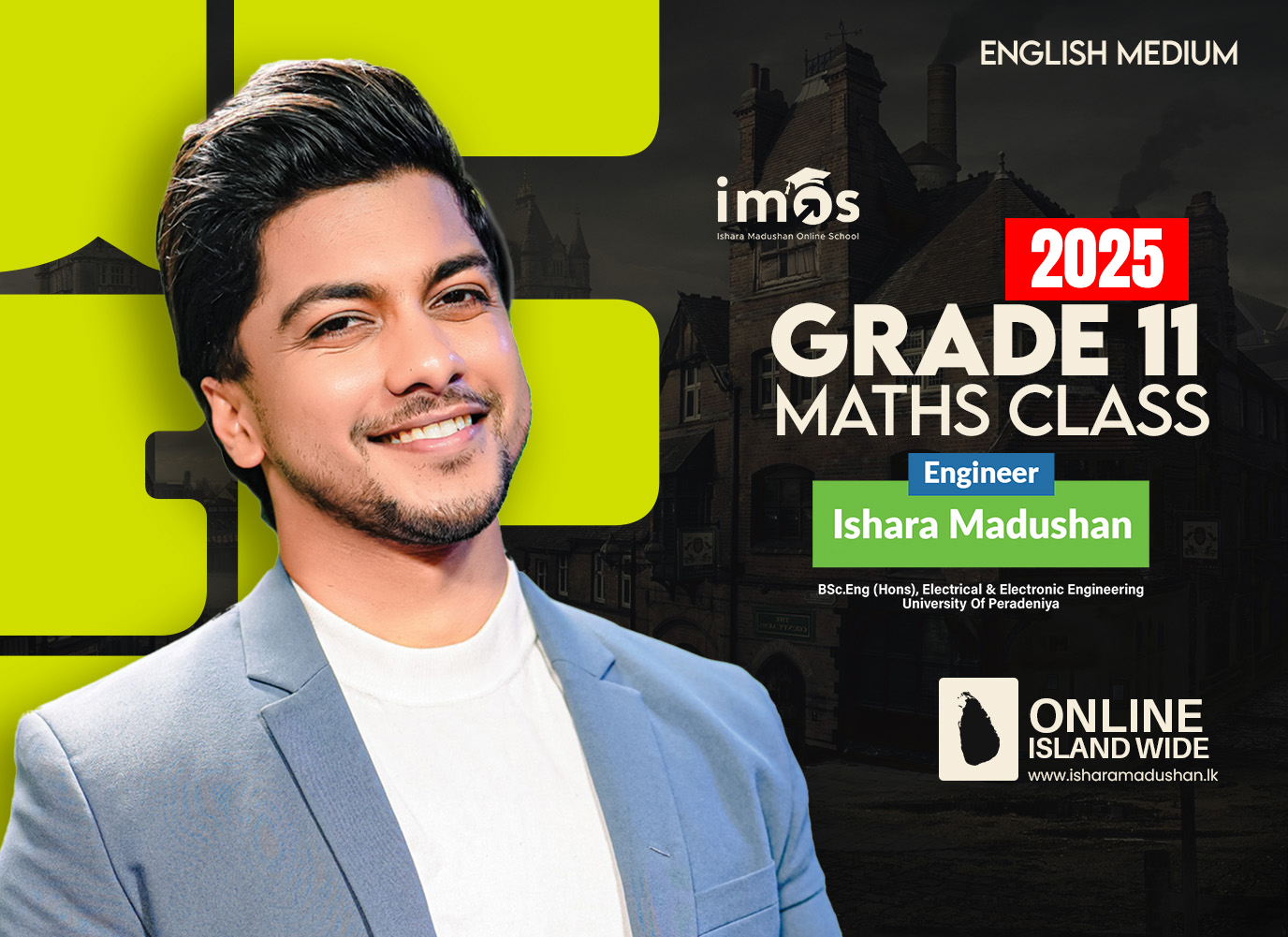 Theory Class Only - Grade 11 - English Medium (LKR-2000)